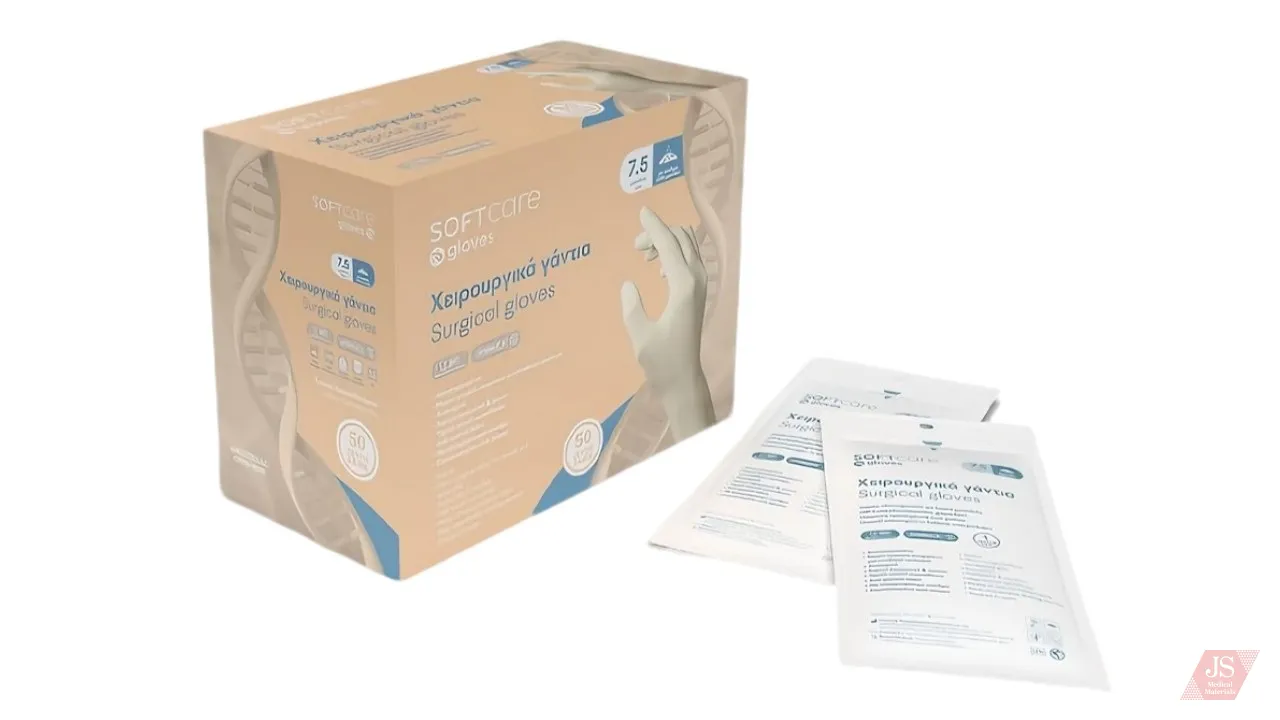 Sterile latex gloves - surgical Soft Care 3