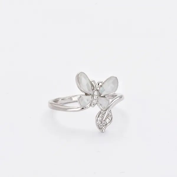 Сребърен пръстен Пеперуда Delfino 1