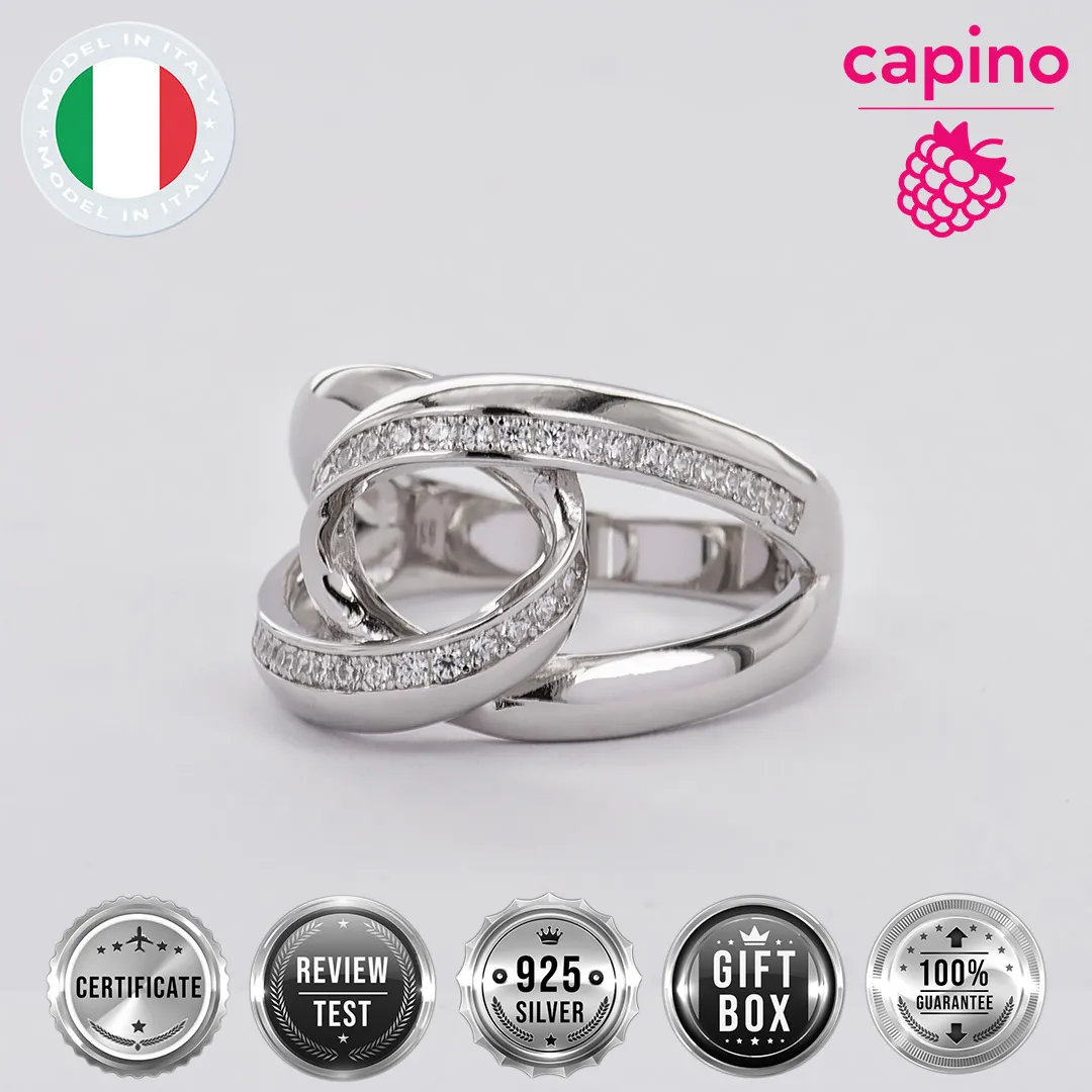 Сребърен пръстен Gabriele 5