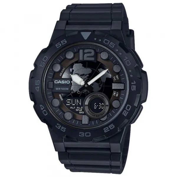 Мъжки дигитален часовник Casio - Casio Collection - AEQ-100W-1BVDF