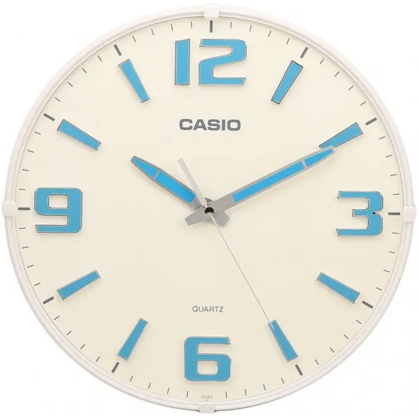 Стенен часовник Casio - IQ-63-7DF