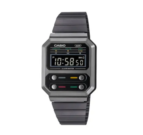 Унисекс дигитален часовник Casio A100WEGG-1AEF