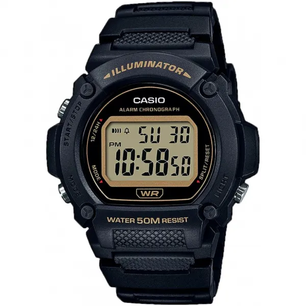 Мъжки дигитален часовник Casio - Collection - W-219H-1A2VEF