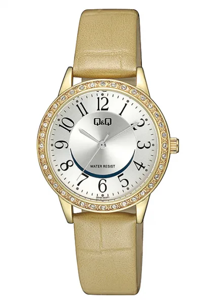 Дамски аналогов часовник Q&Q - Q04B-003PY