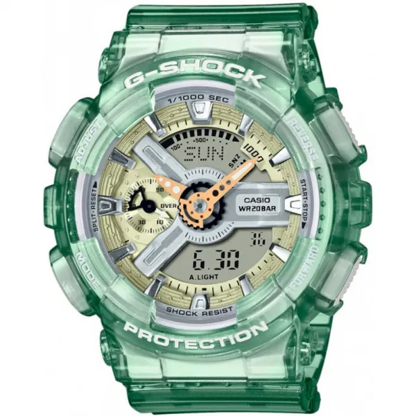 Дамски часовник Casio G-Shock - GMA-S110GS-3AER