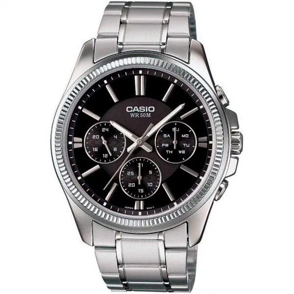 Мъжки аналогов часовник Casio Multi-Dial - Casio Collection - MTP-1375D-1AVDF