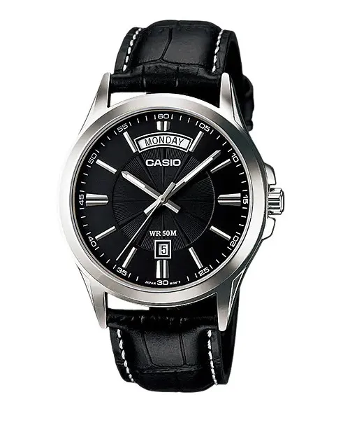 Мъжки аналогов часовник Casio - Casio Collection - MTP-1381L-1AVDF