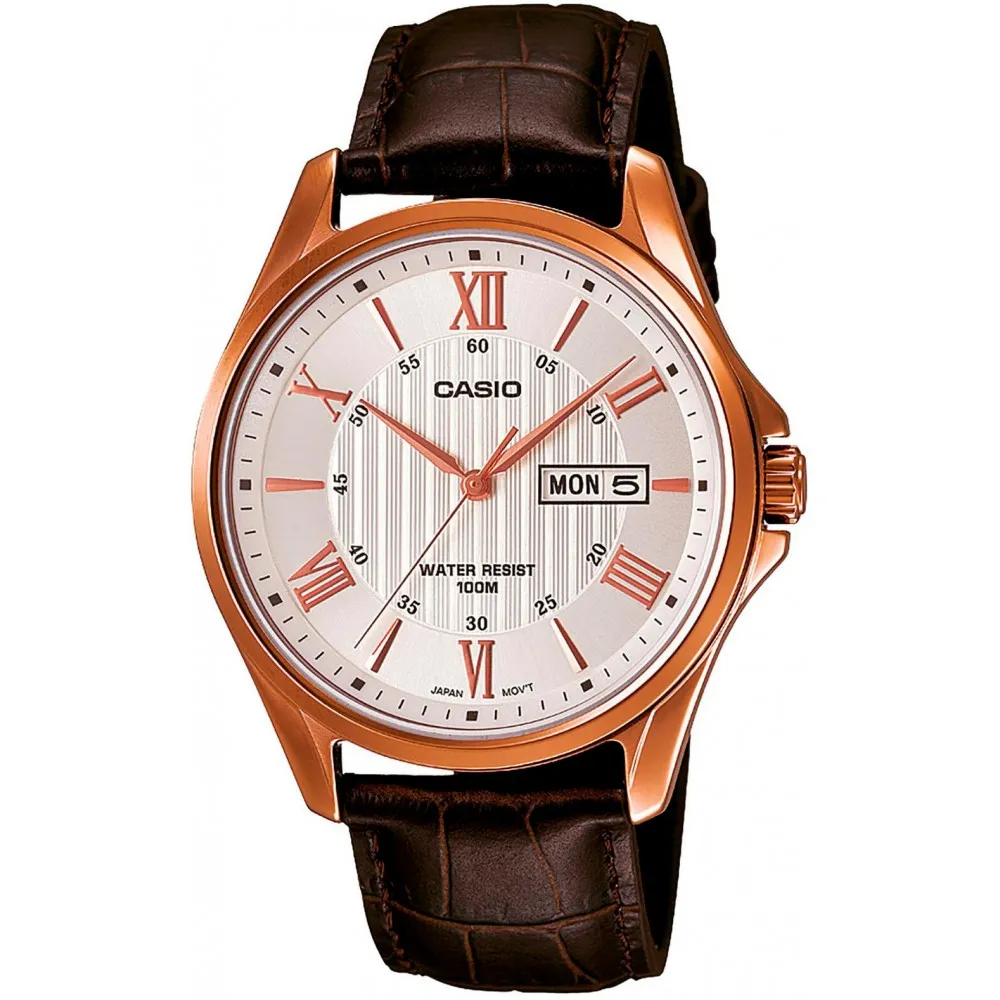 Мъжки аналогов часовник Casio - Casio Collection - MTP-1384L-7AVDF