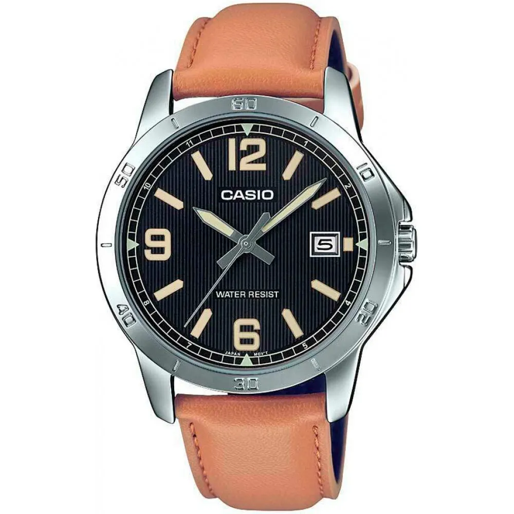 Мъжки аналогов часовник Casio - Casio Collection - MTP-V004L-1B2UDF
