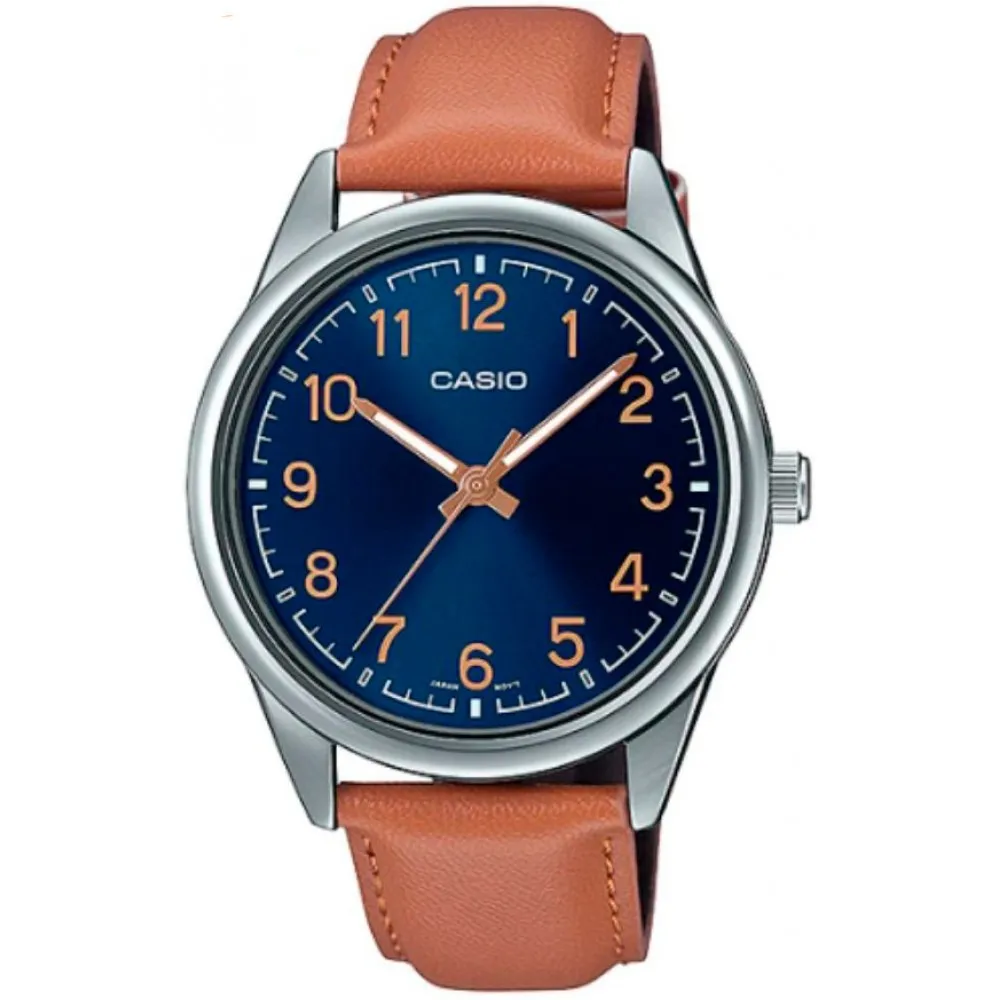 Мъжки аналогов часовник Casio - Casio Collection - MTP-V005L-2B4UDF