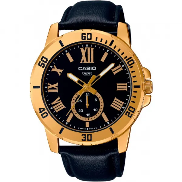 Мъжки аналогов часовник Casio - Casio Collection - MTP-VD200GL-1BUDF