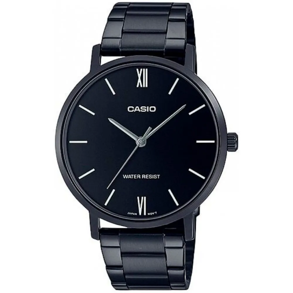 Мъжки аналогов часовник Casio - Casio Collection - MTP-VT01B-1BUDF