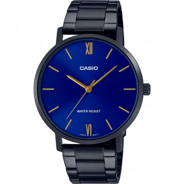 Мъжки аналогов часовник Casio - Casio Collection - MTP-VT01B-2BUDF