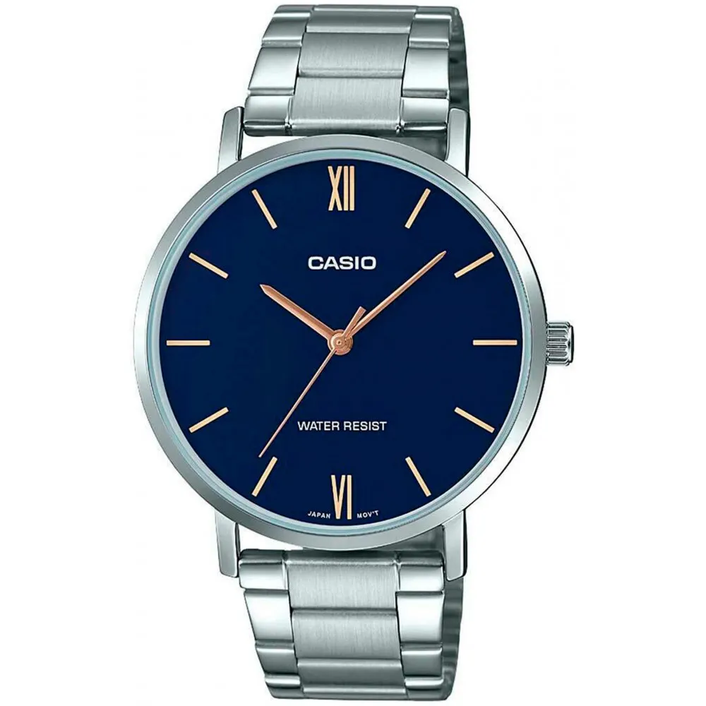 Мъжки аналогов часовник Casio - Casio Collection - MTP-VT01D-2BUDF
