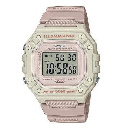 Дамски дигитален часовник Casio - Casio Collection - W-218HC-4A2VEF