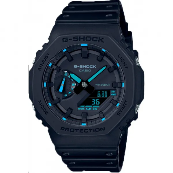 Мъжки часовник Casio G-Shock - GA-2100-1A2ER