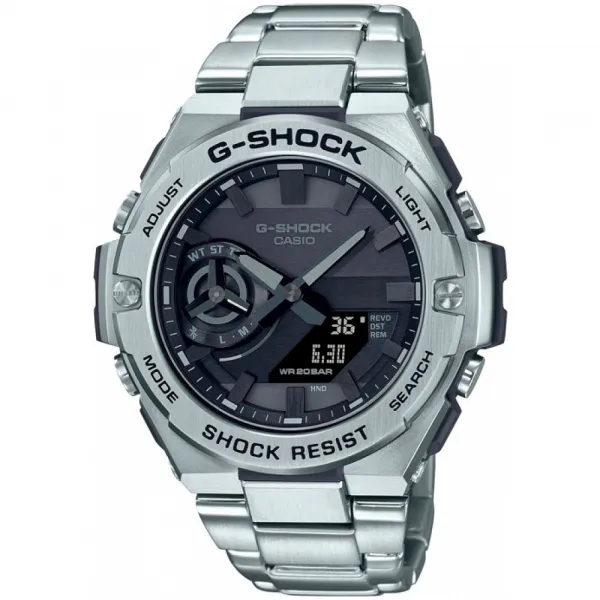 Мъжки часовник Casio G-Shock Bluetooth Solar - GST-B500D-1A1ER