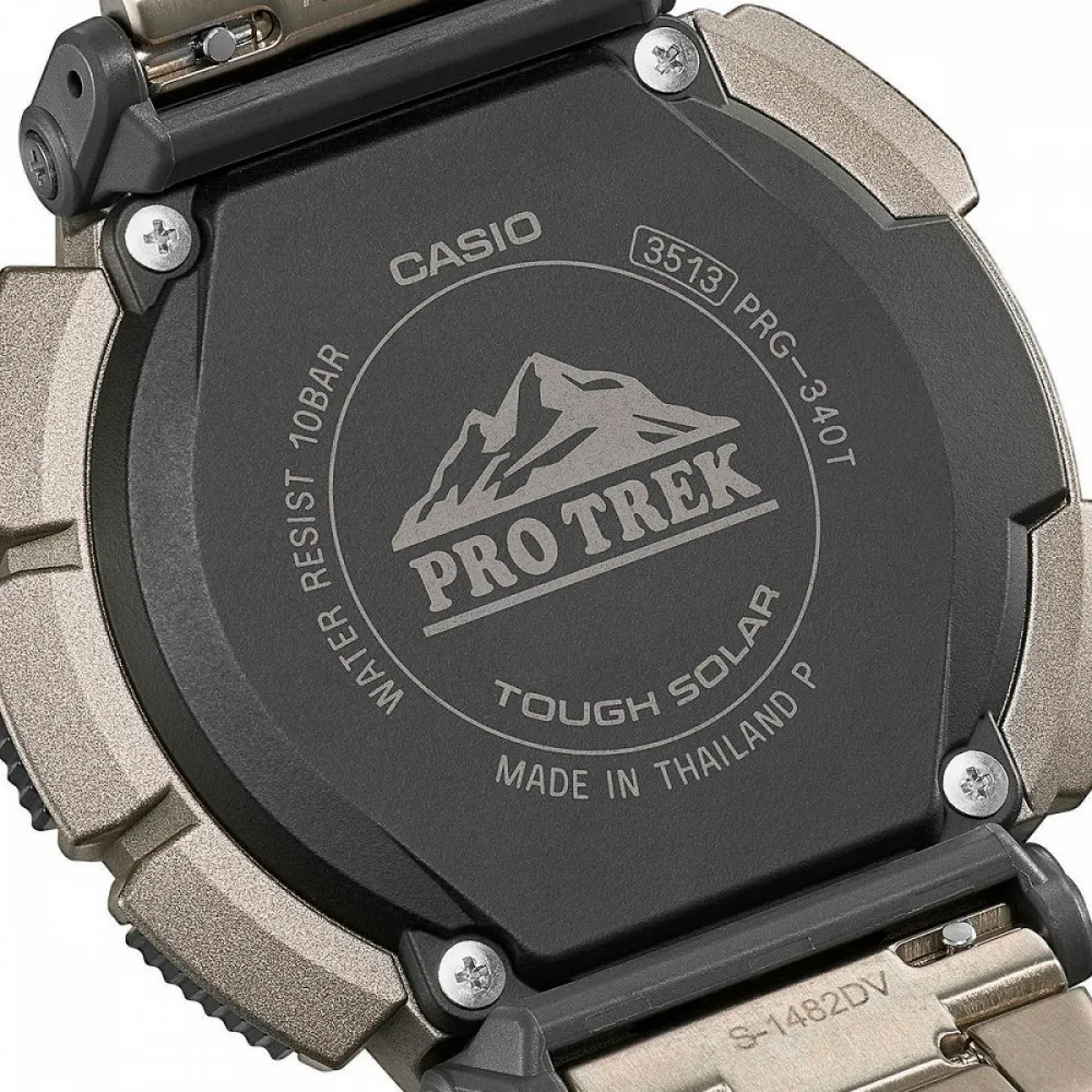 Мъжки соларен часовник Casio Pro Trek Titanium - PRG-340T-7ER 2