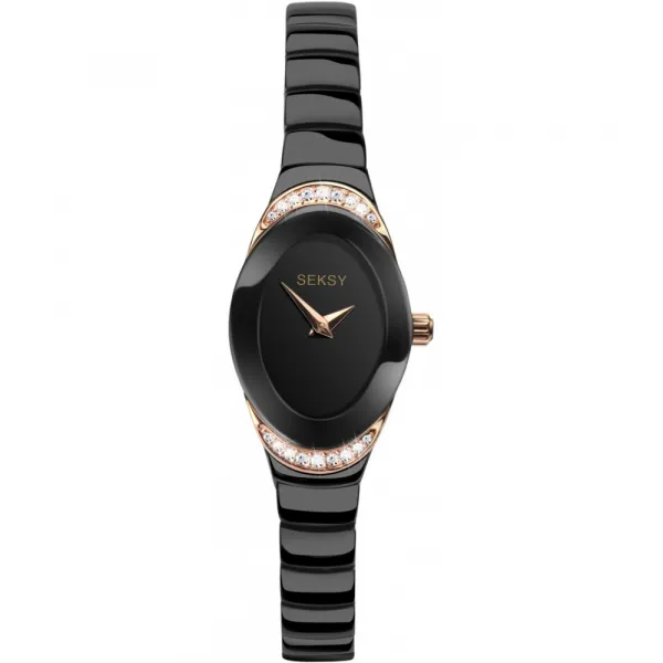 Дамски аналогов часовник Seksy Swarovski Crystals Elegance - S-2298.00