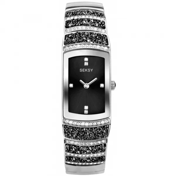 Дамски часовник Seksy Rocks Swarovski Crystals - S-2741.37
