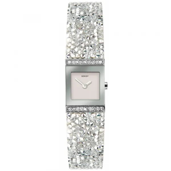 Дамски часовник Seksy Swarovski Crystals - S-40042.37
