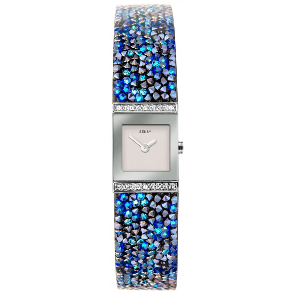 Дамски часовник Seksy Swarovski Crystals - S-40043.37