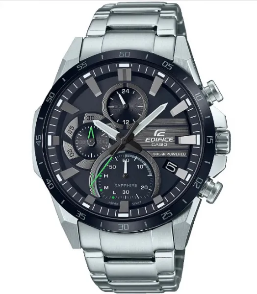 Мъжки соларен часовник Casio Edifice Solar Chronograph - EFS-S620DB-1AVUEF 1