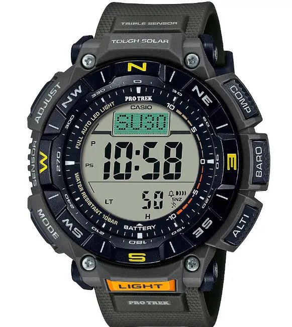 Мъжки соларен часовник Casio Pro Trek - PRG-340-3ER 1