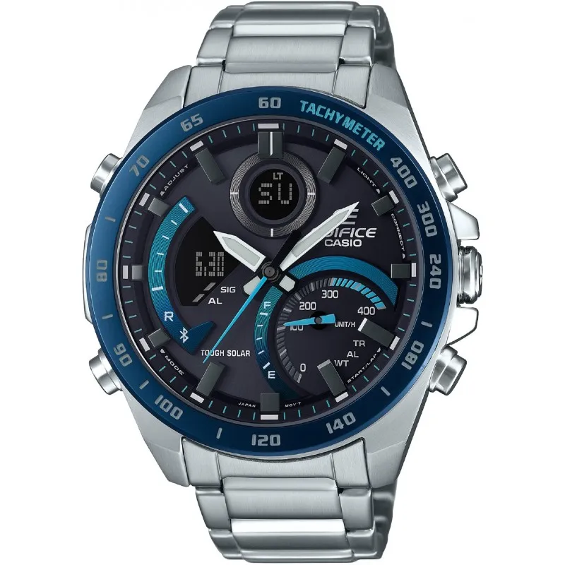 Мъжки часовник CASIO EDIFICE SOLAR BLUETOOTH - ECB-900DB-1BER