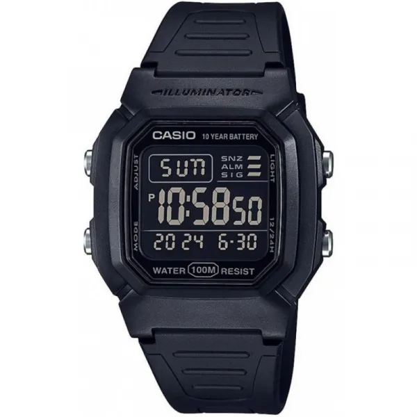 Мъжки дигитален часовник Casio - W-800H-1BVES