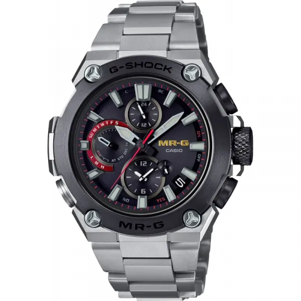 Мъжки часовник Casio G-Shock MR-G Solar Titanium - MRG-B1000D-1ADR