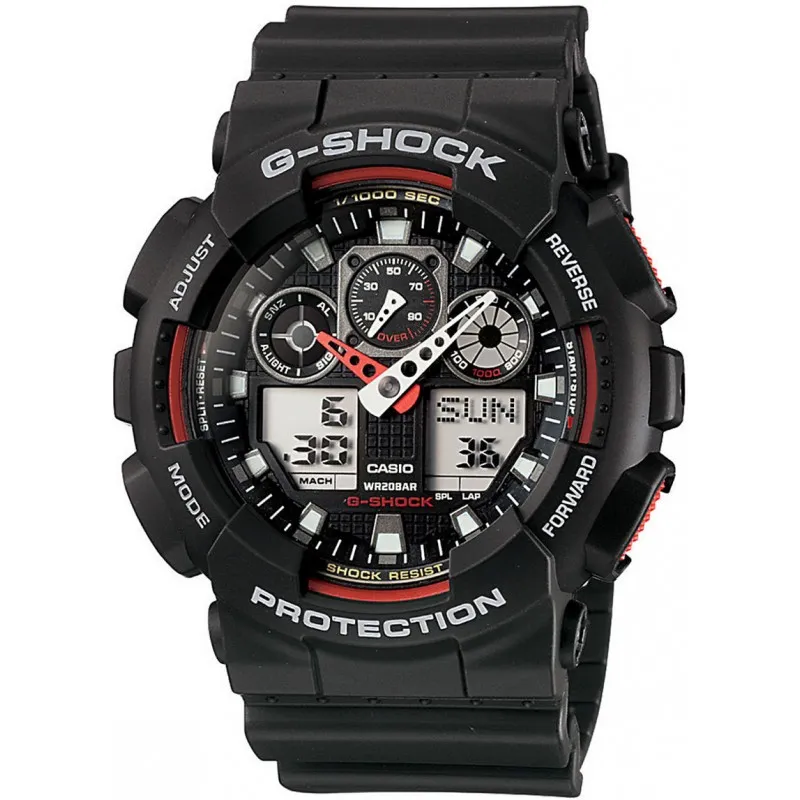 Мъжки часовник CASIO G-SHOCK - GA-100-1A4ER