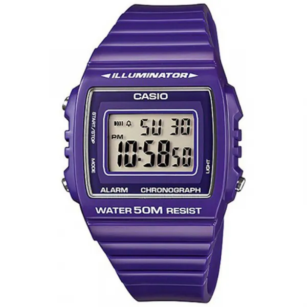 Дамски дигитален часовник Casio - W-215H-6AVDF