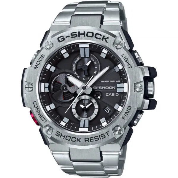 Мъжки часовник CASIO G-SHOCK WAVE CEPTOR SOLAR BLUETOOTH GST-B100D-1AER