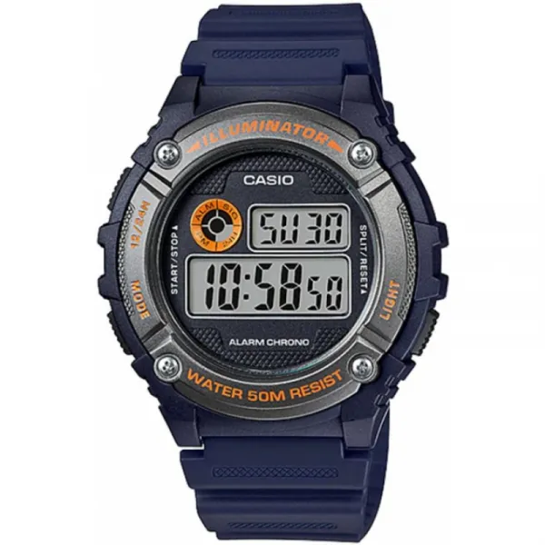 Мъжки дигитален часовник Casio - W-216H-2BVDF