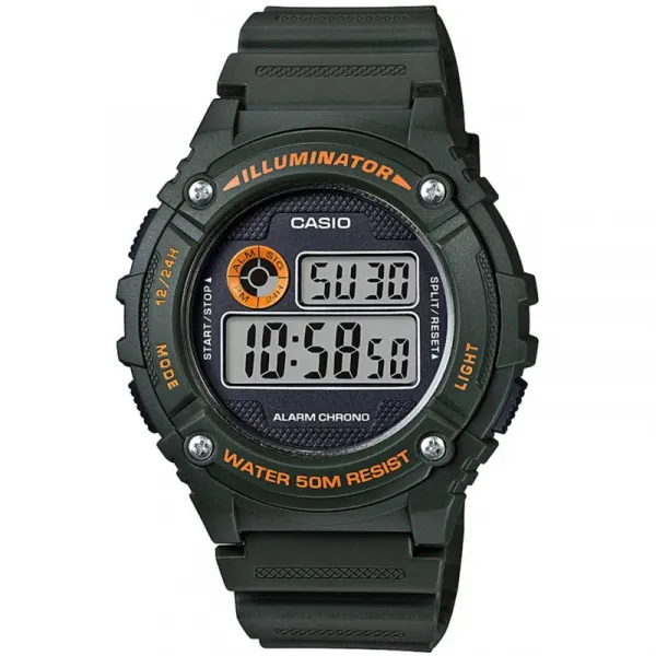 Мъжки дигитален часовник Casio - W-216H-3BVDF