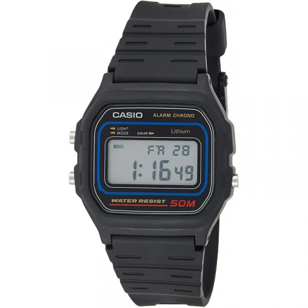 Мъжки дигитален часовник Casio - W-59-1VHDF