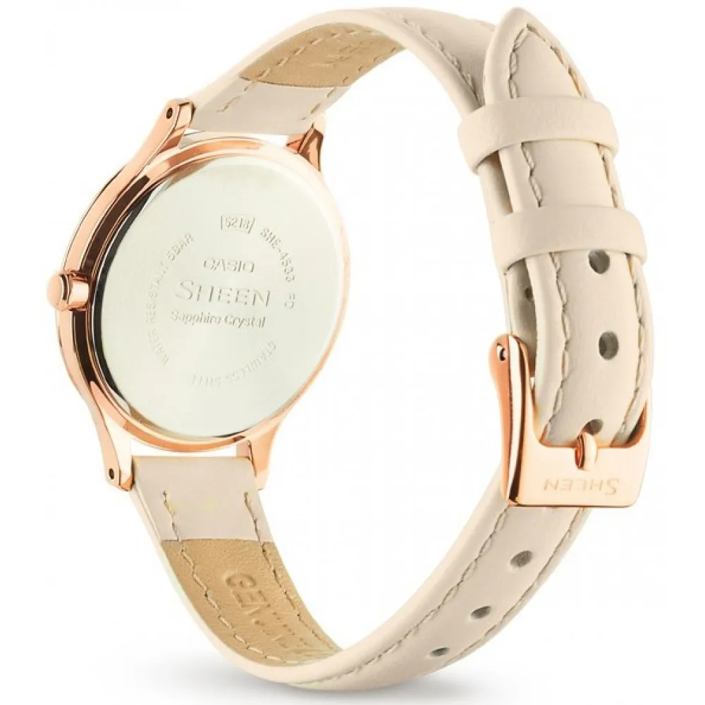 Дамски часовник Casio Sheen Swarovski Edition - SHE-4533PGL-7AUER 2
