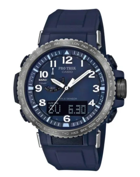 Мъжки часовник Casio Pro Trek Triple Sensor - PRW-50YFE-2AER
