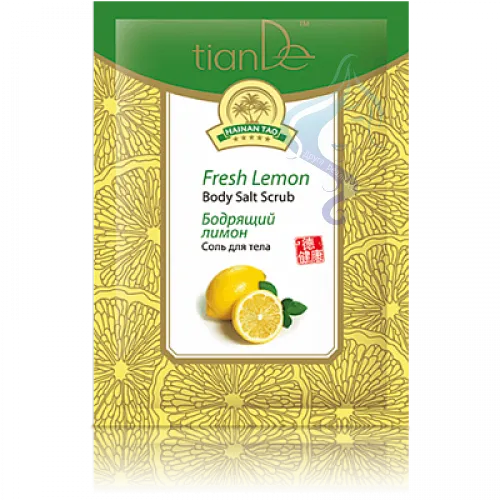 ИЗЧЕРПАН - Сол за тяло „Ободряващ лимон” Hainan Tao, 60 g