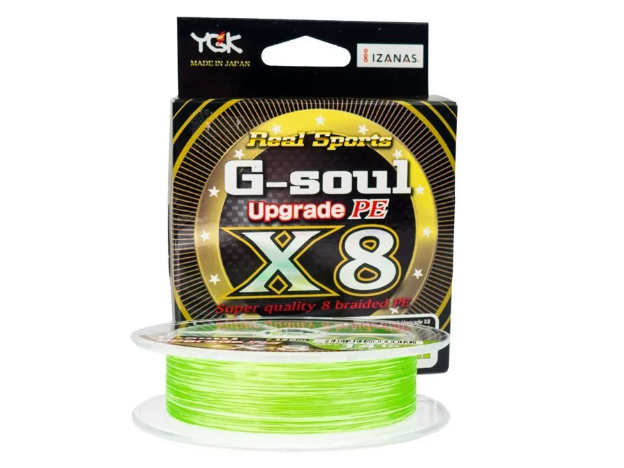 YGK PE Line Real Sport G-Soul X8 Upgrade 150m Плетено Влакно 2