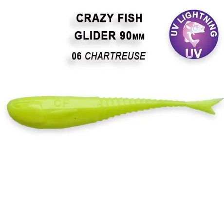 Crazy Fish Glider 9см Силиконова Примамка 2