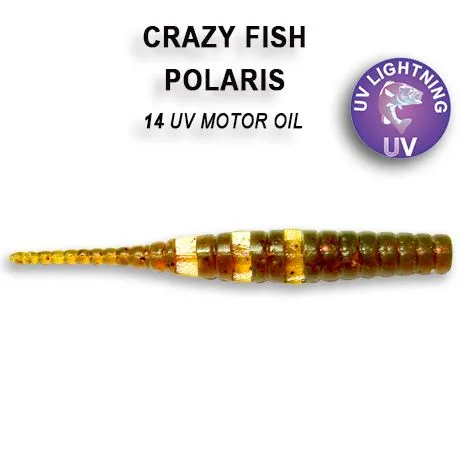 Crazy Fish Polaris 4.5см Силиконова Примамка 31