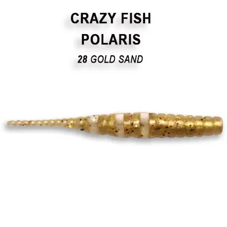 Crazy Fish Polaris 4.5см Силиконова Примамка 24