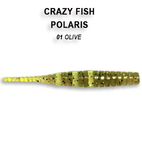 Crazy Fish Polaris 4.5см Силиконова Примамка 43