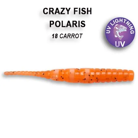 Crazy Fish Polaris 4.5см Силиконова Примамка 28