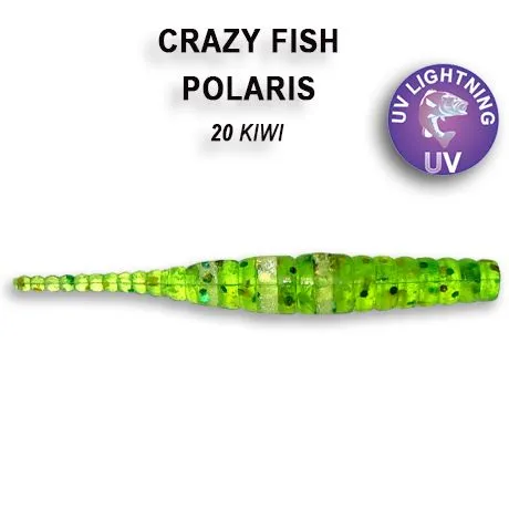 Crazy Fish Polaris 4.5см Силиконова Примамка 30