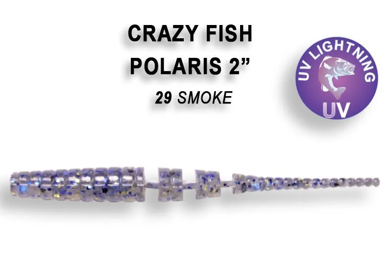 Crazy Fish Polaris 5.4см Силиконова Примамка 26