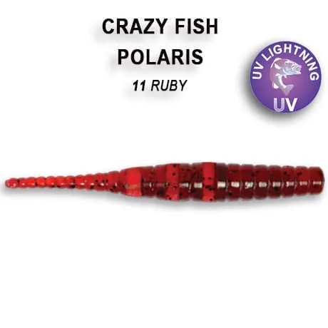 Crazy Fish Polaris 5.4см Силиконова Примамка 35