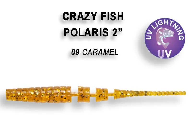 Crazy Fish Polaris 5.4см Силиконова Примамка 39